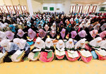 060812 YTM PAP HAJAH RASHIDAH SA ADATUL BOLKIAH BERKENAN BERANGKAT KE MAJLIS KHATAM AL-QURAN 66 KALI DI MASJID UBD