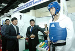 061112_DYTM DPMM TIMBALAN SULTAN BERANGKAT KE MAJLIS PERASMIAN BRUNEI SPORTS CONVENTION AND EXPO 2012