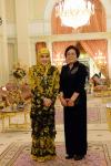 200913 KDYMM RAJA ISTERI MENERIMA MENGADAP ISTERI DUTA BESAR REPUBLIK CHINA MADAM LIU GUIXIANG