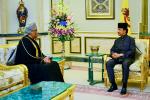 300913_KDYMM MENERIMA MENGADAP DUTA BESAR KESULTANAN OMAN KE BRUNEI DARUSSALAM