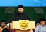 071213 DYTM PADUKA SERI PENGIRAN MUDA MAHKOTA PENGIRAN MUDA HAJI AL-MUHTADEE BILLAH BESERTA KERABAT DIRAJA BERKENAN BERANGKAT KE