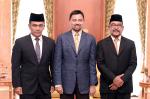 010314_DYTM DPMM BERKENAN MENERIMA MENGADAP DUTA-DUTA BESAR NEGARA BRUNEI DARUSSALAM YANG BARU DILANTIK KE NEGARA SAHABAT