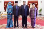 MAJLIS KUNJUNGAN HORMAT KEPADA TYT SUSILO BAMBANG YUDHOYONO