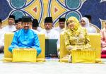 300814 BERKENAN BERANGKAT KE MAJLIS KHATAM AL QURAN 68 KALI KHATAM