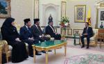 KDYMM BAGINDA SULTAN MENERIMA MENGADAP KETUA KETUA HAKIM DARIPADA MALAYSIA DAN REPUBLIK SINGAPURA