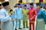 180715_KDYMM DAN KDYMM RAJA ISTERI BERANGKAT KE MAJLIS MENGADAP DAN JUNJUNG ZIARAH AIDILFITRI BAGI ORANG_ORANG KENAMAAN