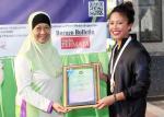 170416 YTM PS PAP AZEMAH NIMATUL BOLKIAH BERKENAN MENYERTAI LARIAN WANITA 2016