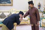 090516_KDYMM BERKENAN MENERIMA  MENGADAP PEMENANG QARI DAN QARIAH NEGARA