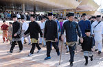 050212_KDYMM BERKENAN BERANGKAT KE MAJLIS SAMBUTAN DAN PERARAKAN MAULUD NABI MUHAMMAD SAW PERINGKAT NEGARA