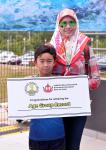 250916_YTM PAIPA SARAH BERANGKAT MENYAKSIKAN BRUNEI 7-9 YEARS SWIMMING CHAMPIONSHIP