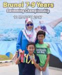 120317_YTM PAIPA SARAH BERANGKAT MENYAKSIKAN BRUNEI 7_9 YEARS SWIMMING CHAMPIONSHIP