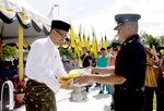 120212 UPACARA MENAIKKAN BENDERA BESAR SEMPENA HARI KEBANGSAAN DAERAH BELAIT