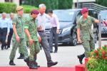 060717_KDYMM BERKENAN BERANGKAT KE COMMANDO TRAINING INSTITUTE PASIR RIS CAMP