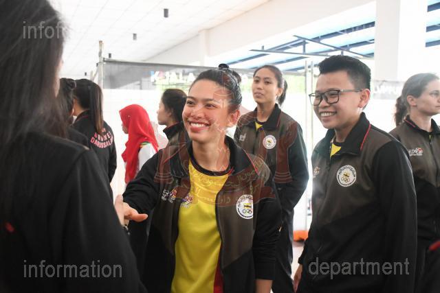 Yang Teramat Mulia Paduka Seri Pengiran Anak Puteri Fadzilah Lubabul Bolkiah berkenan berangkat ke Upacara Penyampaian Pingat