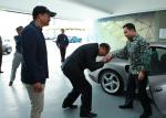 DYTM Pengiran Muda Abdul Malik berkenan berangkat Merasmikan Pameran Motorshow