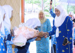 220412_YTM PSPA PUTERI HAJAH RASHIDAH SAADATUL BOLKIAH BERANGKAT KE MAJLIS PENYAMPAIAN LENCANA TENDERFOOT