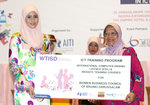 170512_YTM PAIPA SARAH BERKENAN BERANGKAT KE MAJLIS WORLD TELECOMMUNICATION AND INFORMATION SOCIETY DAY