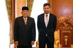 DYTM DPMM MENERIMA MENGADAP PESURUHJAYA TINGGI NEGARA BRUNEI DARUSSALAM KE REPUBLIK SINGAPURA