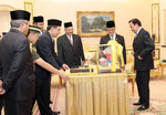 070612 KDYMM MENERIMA MENGADAP MENTERI BESAR PAHANG