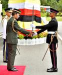 210121_KDYMM BERANGKAT KE UPACARA SOVEREIGNS PARADE PEGAWAI KADET PENGAMBILAN KESEMBILAN BELAS