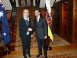030513 MAJLIS PERJUMPAAN DENGAN THE HONOURABLE JULIA GILLARD PM AUSTRALIA