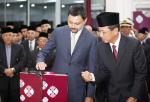 260613_DYTM DPMM TIMBALAN SULTAN BERANGKAT KE MAJLIS PELANCARAN PENGALAMAN PERBANKAN BARU BIBD