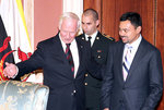 COURTESY CALL WITH THE RIGHT HONOURABLE DAVID JOHNSTON