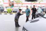 KEBERANGKATAN DYTM PADUKA SERI PENGIRAN MUDA MAHKOTA PENGIRAN MUDA HAJI AL MUHTADEE BILLAH DAN YTM PENGIRAN ANAK ISTERI PENGIRAN