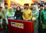 KDYMM DAN KDYMM RAJA ISTERI BESERTA KERABAT DIRAJA BERANGKAT KE  MAJLIS SAMBUTAN HARI RAYA AIDILFITRI ANJURAN YAYASAN SULTAN HAJ