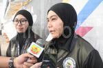 Esmawandy binti Brahim ketika di temu bual Pelita Brunei