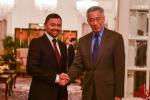 MAJLIS PERJUMPAAN DAN SANTAP TENGAHARI DENGAN TYT LEE HSIEN LOONG_PERDANA MENTERI REPUBLIK SINGAPURA