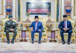 070920_KDYMM BERKENAN MENERIMA MENGADAP ROMBONGAN DIRAJA JOHOR DARUL TAZIM