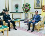 090920_KEBAWAH DYMM BERKENAN MENERIMA MENGADAP TYT AHLI MAJLIS NEGARA DAN MENTERI PERTAHANAN REPUBLIK RAKYAT CHINA